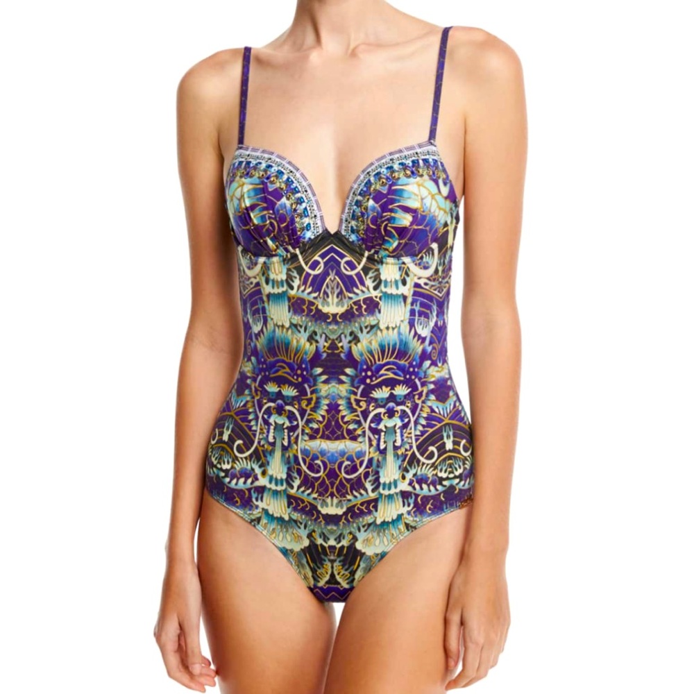 CAMILLA What’s Your Poison Swimsuit One Piece NWT